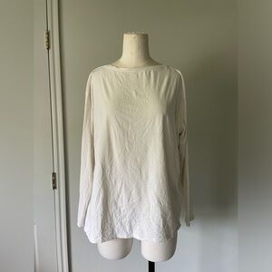 Lululemon nulu back in action long sleeve white tee 8